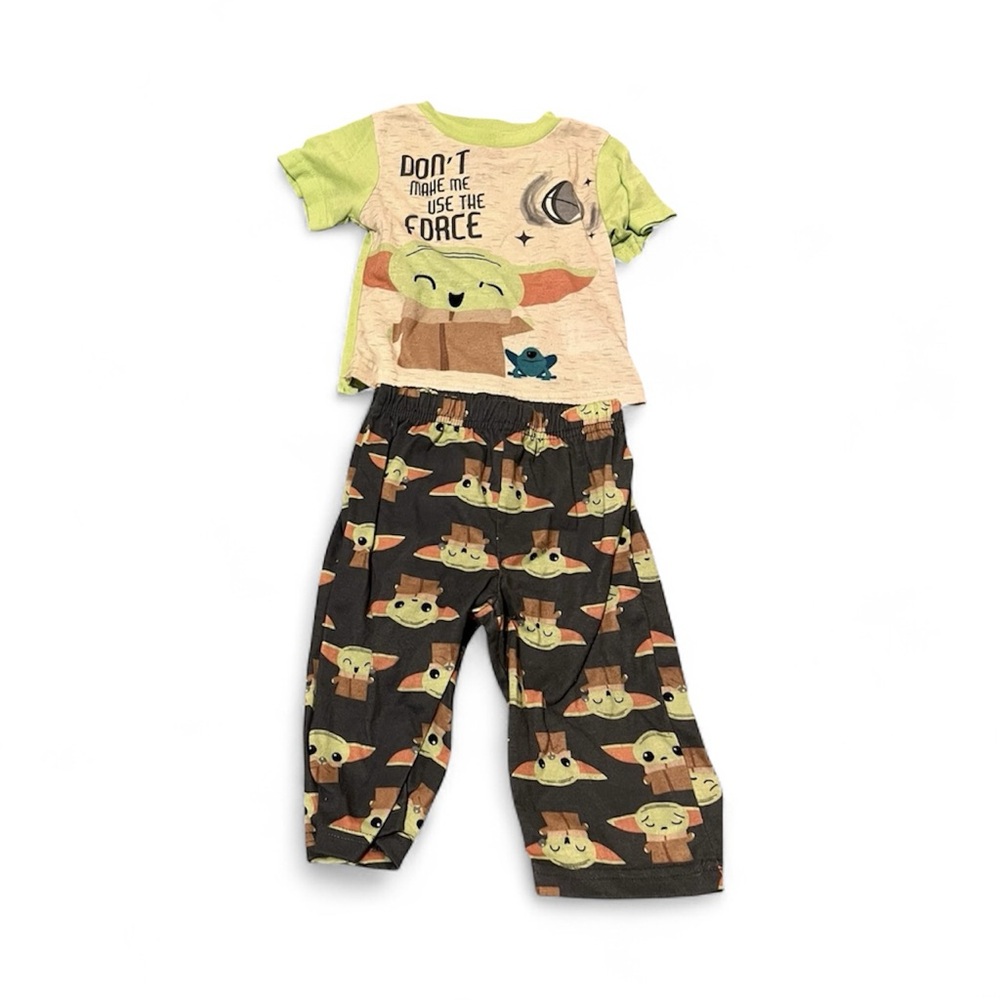 Baby Yoda Star Wars Mandalorian Pajama Set 12M Baby